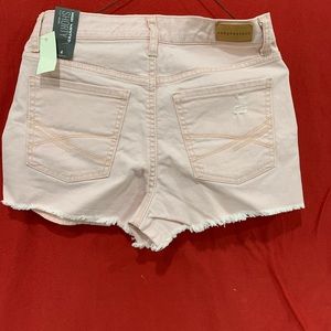Light Pink Short Jeans